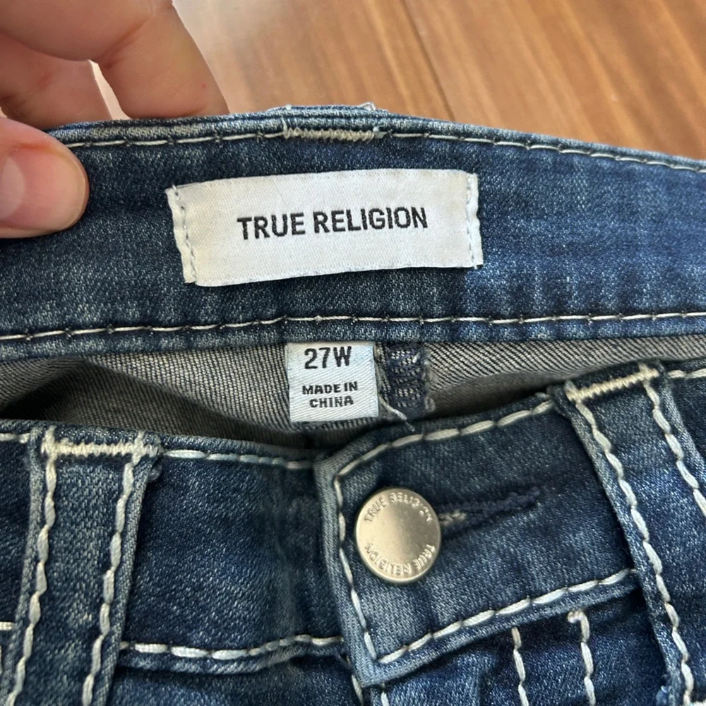 True Religion Jennie Big T Curvy Straight Jean - Picture 4 of 8